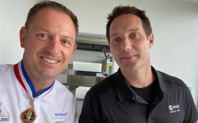 Les étoiles de notre Chef François ADAMSKI… dans les étoiles de Thomas PESQUET